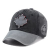 Washed Cotton Maple Leaf Cap