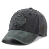 Washed Cotton Maple Leaf Cap