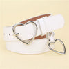 Heart Buckle Retro Belt