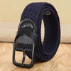 No-Hole Elastic Canvas Belt