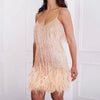 Sequined Tassel Mini Dress