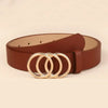 Stylish Slide Buckle Belt