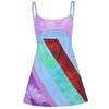 Patchwork Mini Dress