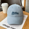 Embroidered Letter Baseball Cap