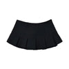 Pleated Mini Skirt