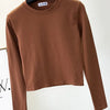 Long Sleeve O-Neck Top