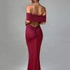 Strapless Backless Maxi Dress