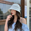 Hollow Knitted Sun Hat