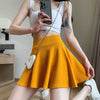 Pleated Mini Skirt